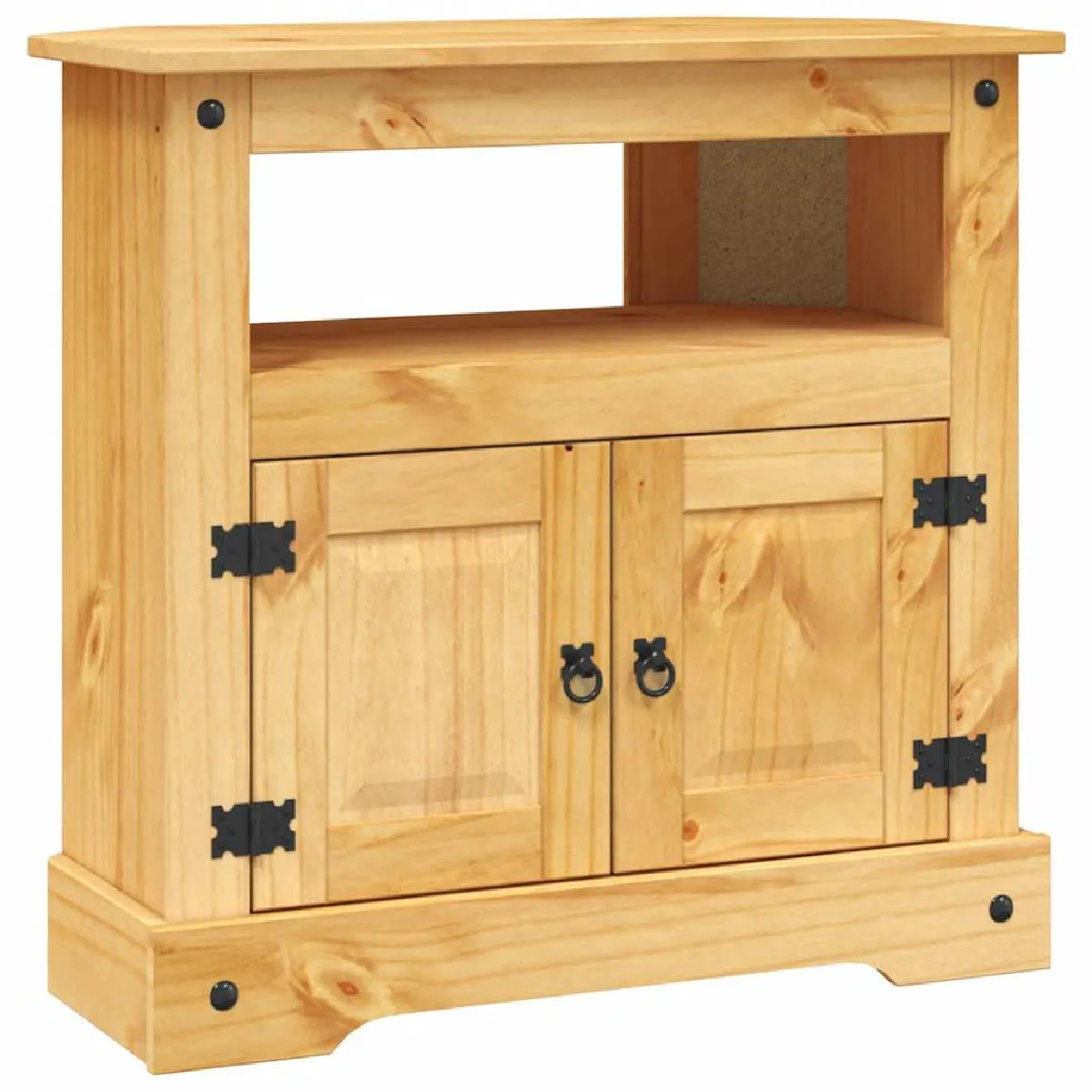 Meuble Tv Console Avec Une Armoire Et Un Compartiment 80 X 43 X 78 Dec031991