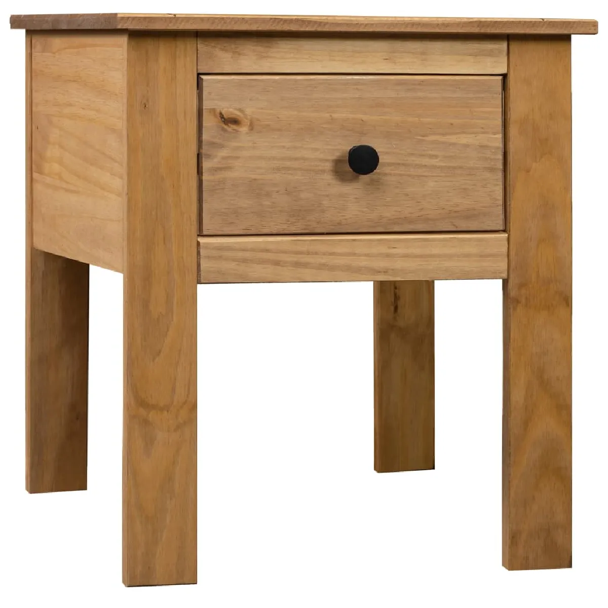 Table De Chevet Avec Tiroir 46 X 40 X 57 Cm Bois De Pin Dec033023