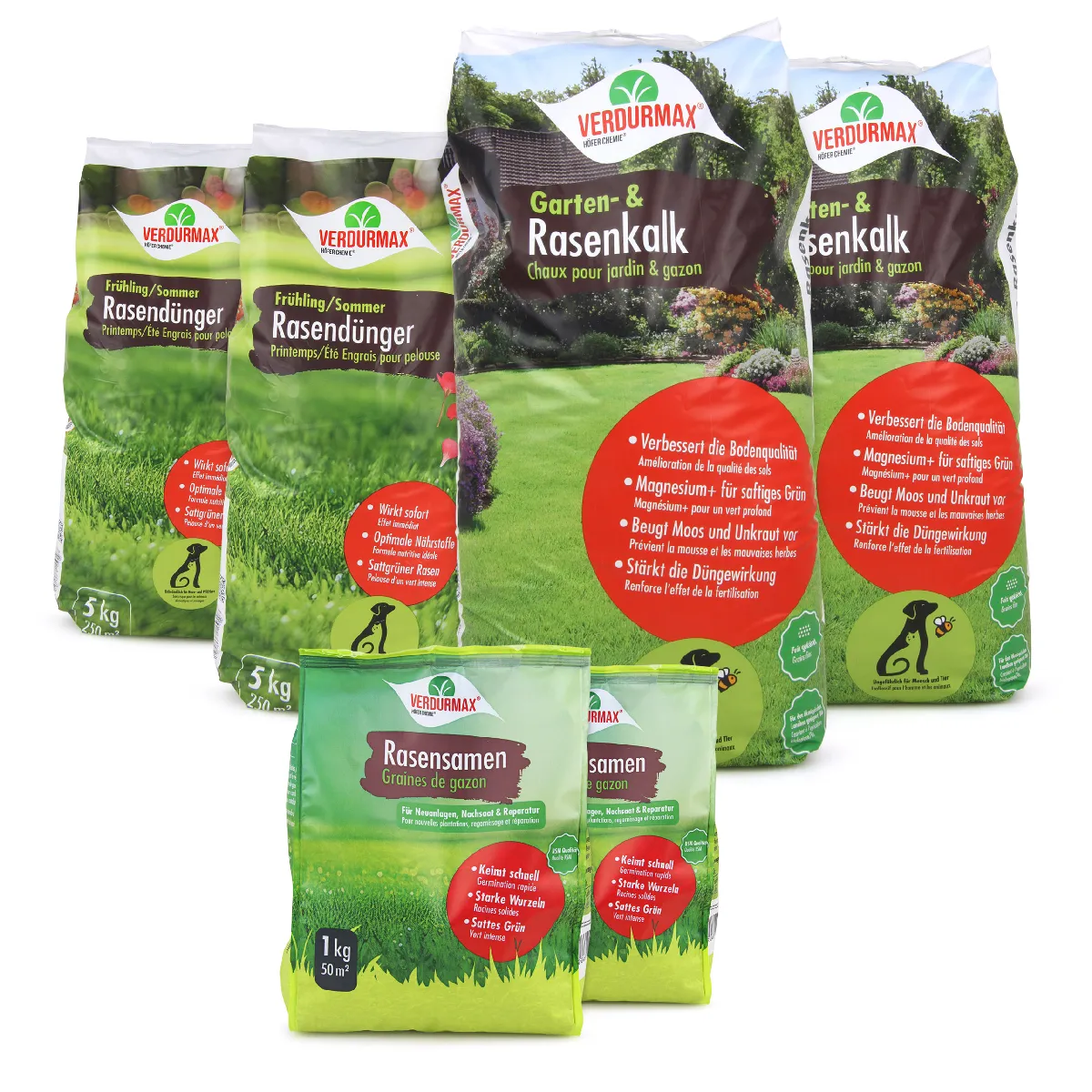 Kit De Démarrage Printemps Verdurmax® - Pour 500 m² De Surface De Gazon X 1