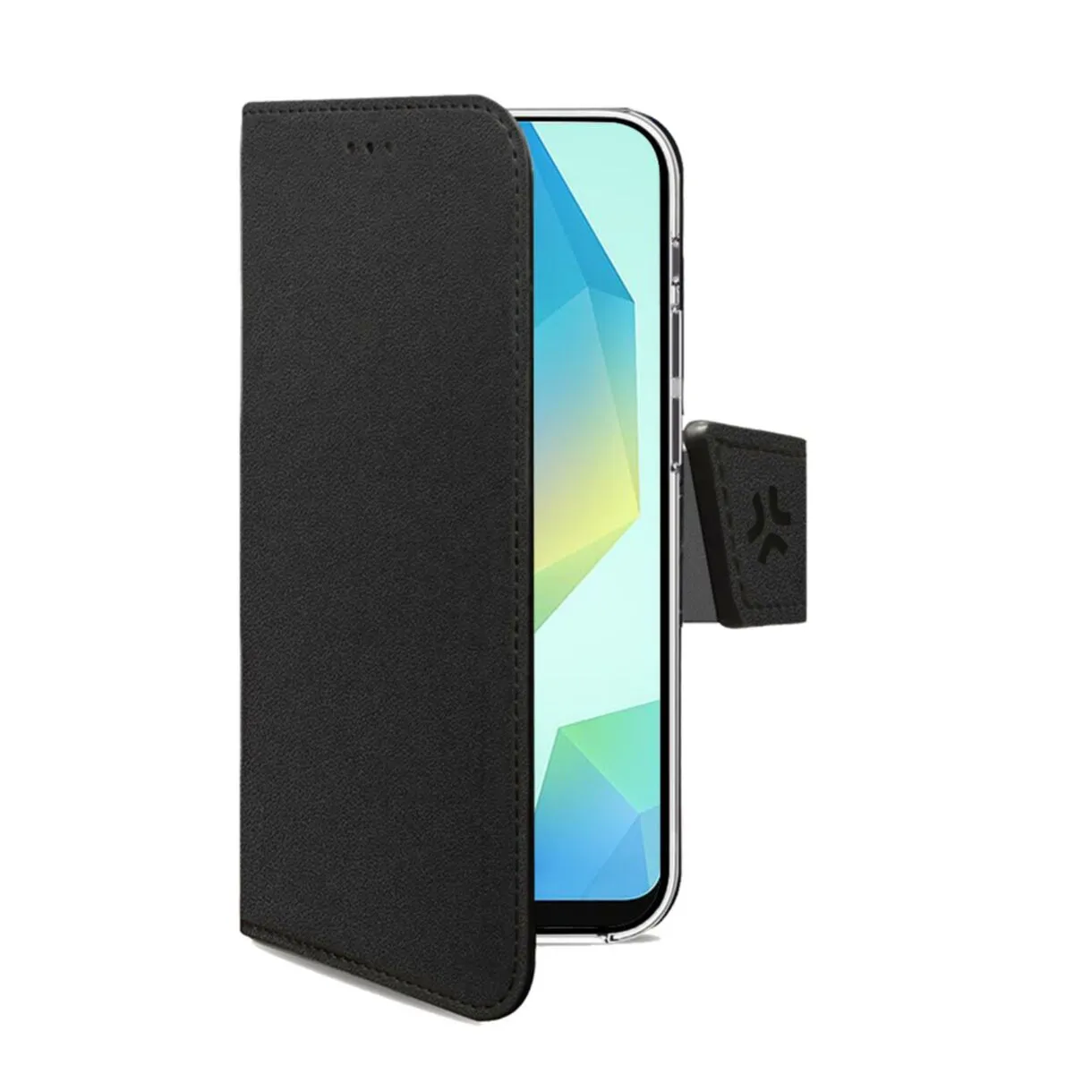 Celly Wally Coque De Protection Pour Téléphones Portables 17 Cm (6.7") Étui Avec Portefeuille Noir