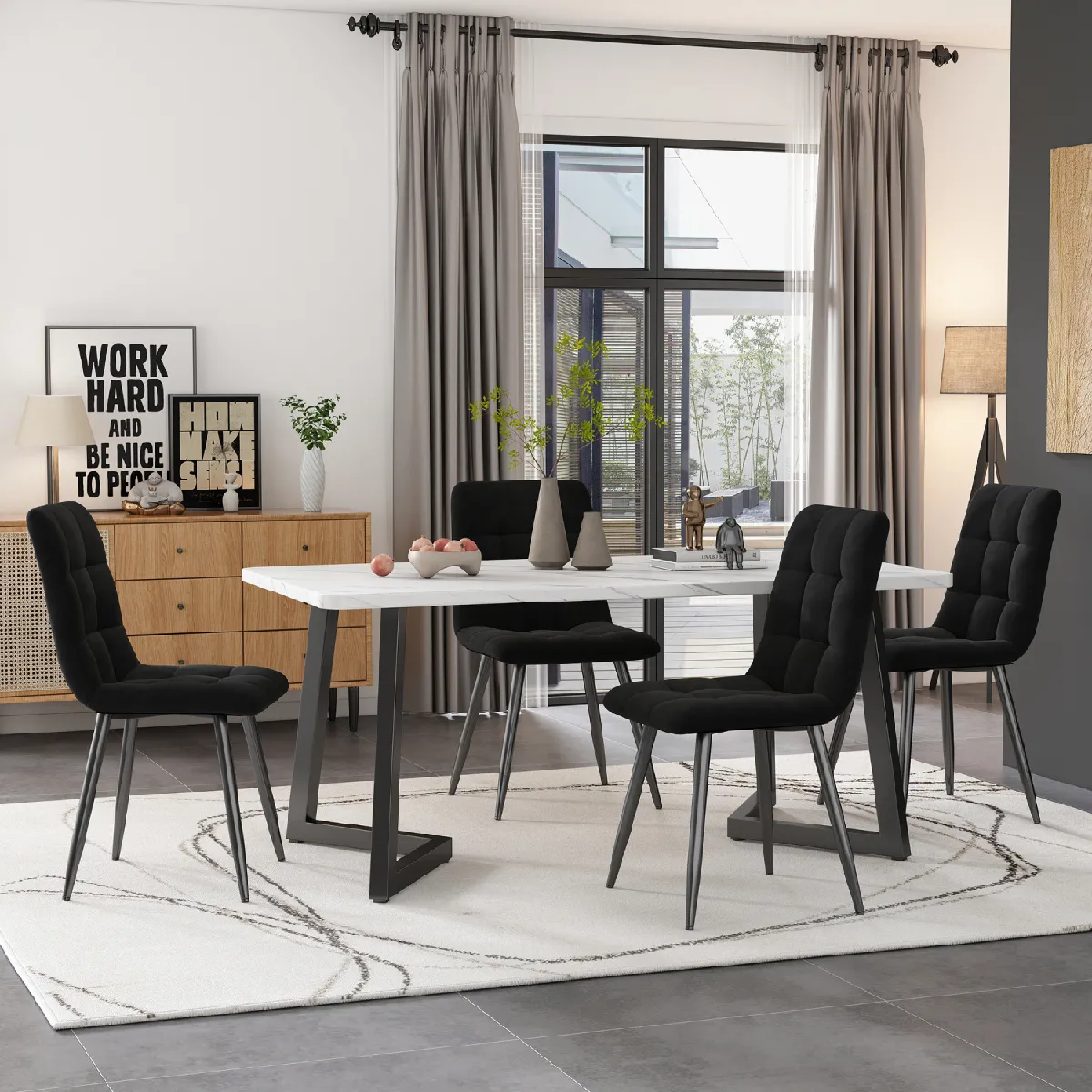Lit superposé métal MDF étagères doubles latérales rangement sous lit rideau amovible lit supérieur noir naturel 90x200cm