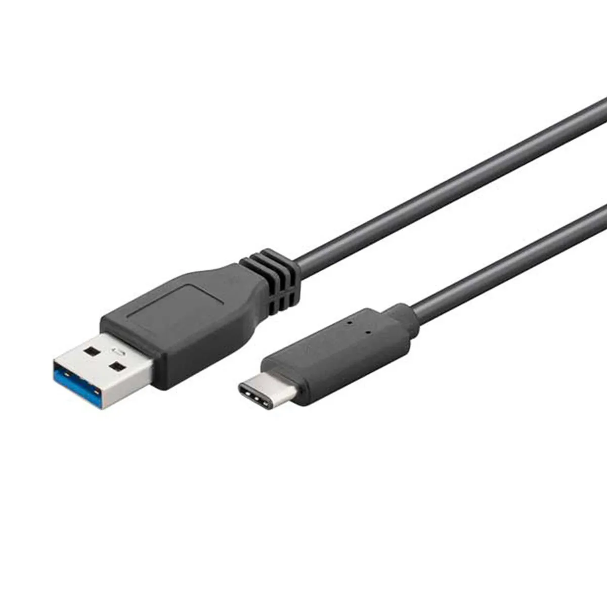 Câble Usb A Vers Usb C Edm Noir 1 M