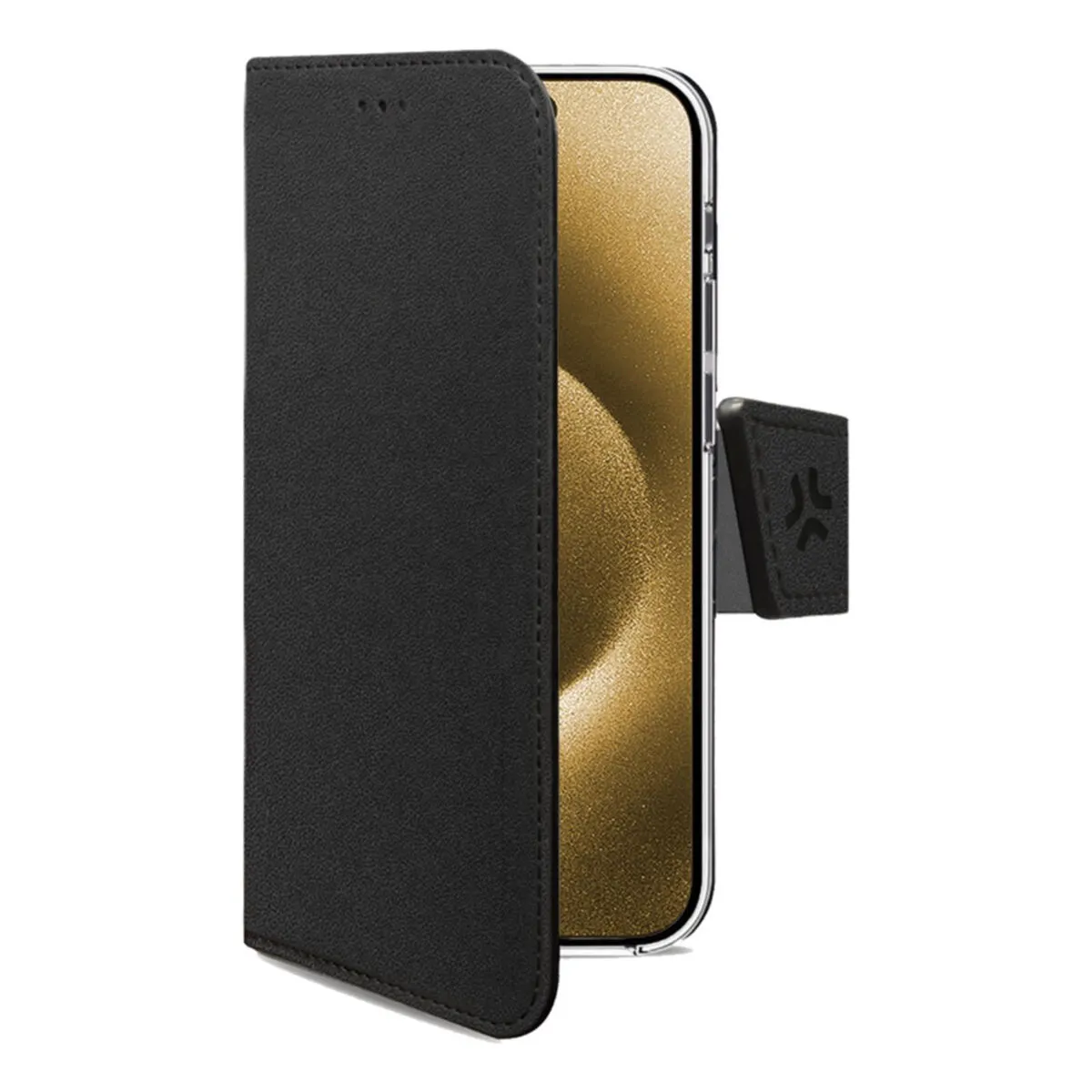 Celly Wally1080 Coque De Protection Pour Téléphones Portables 17 Cm (6.7") Étui Avec Portefeuille Noir