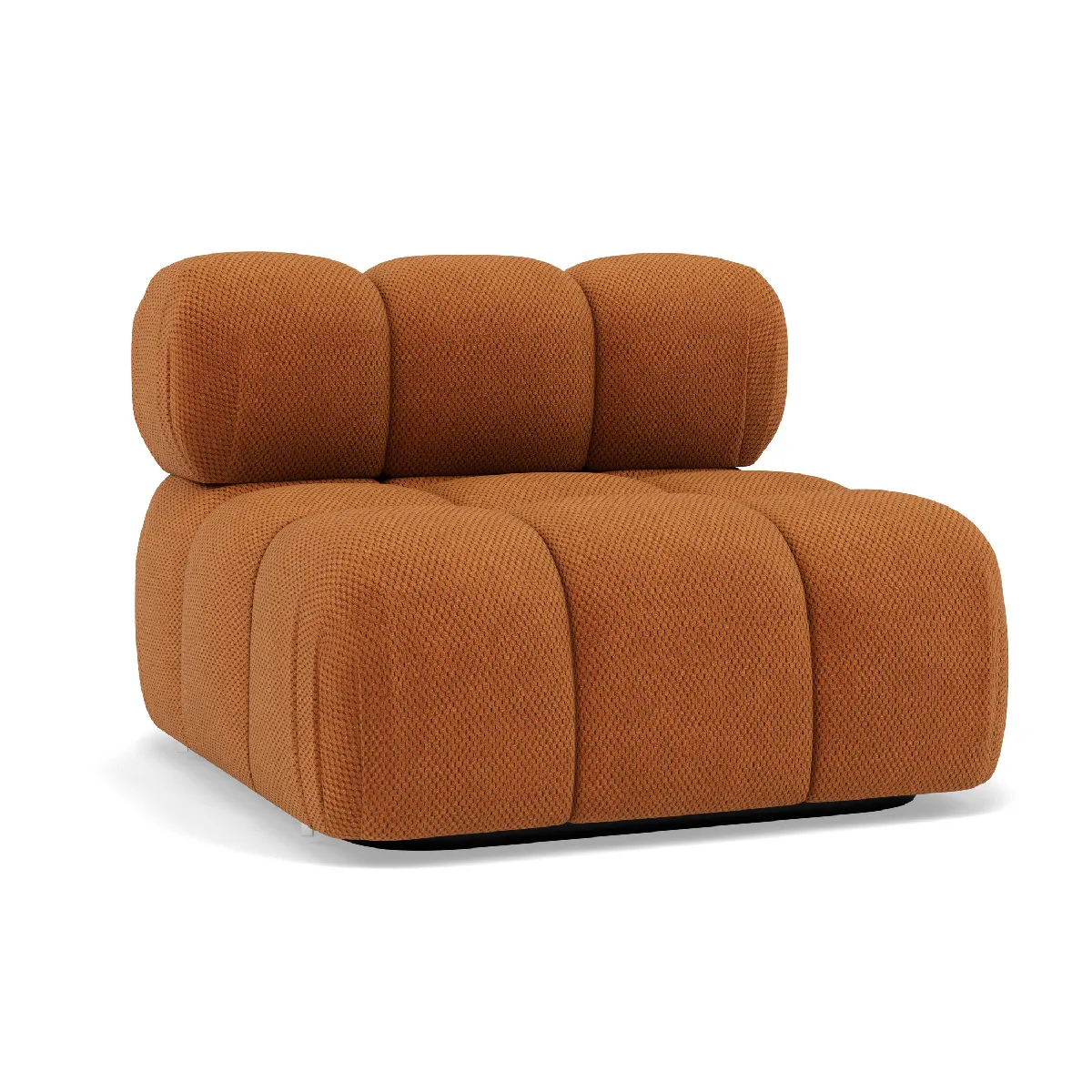 Ruby - module d'assise en velours texturé - Lisa Design