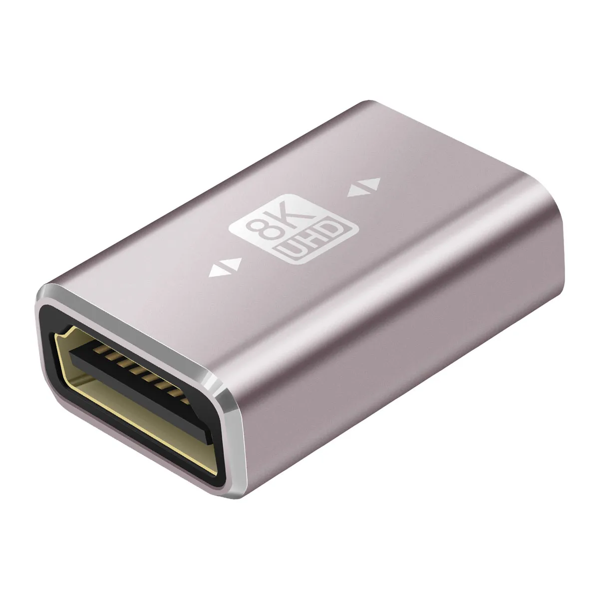Adaptateur Hdmi Femelle Vers Hdmi Femelle 2.1 8k Uhd Argent Linq