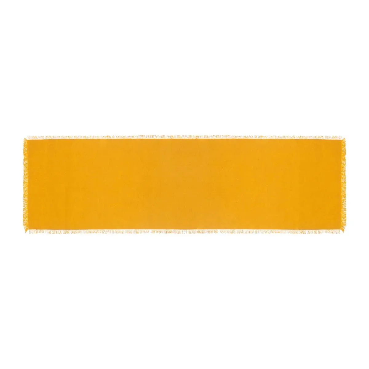 Chemin De Table "maha" 38x140cm Jaune