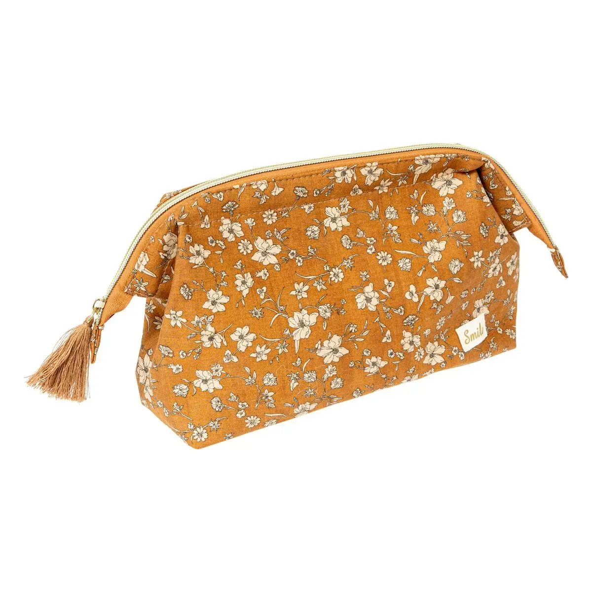 Trousse de toilette Côme jaune - Marron- 5five