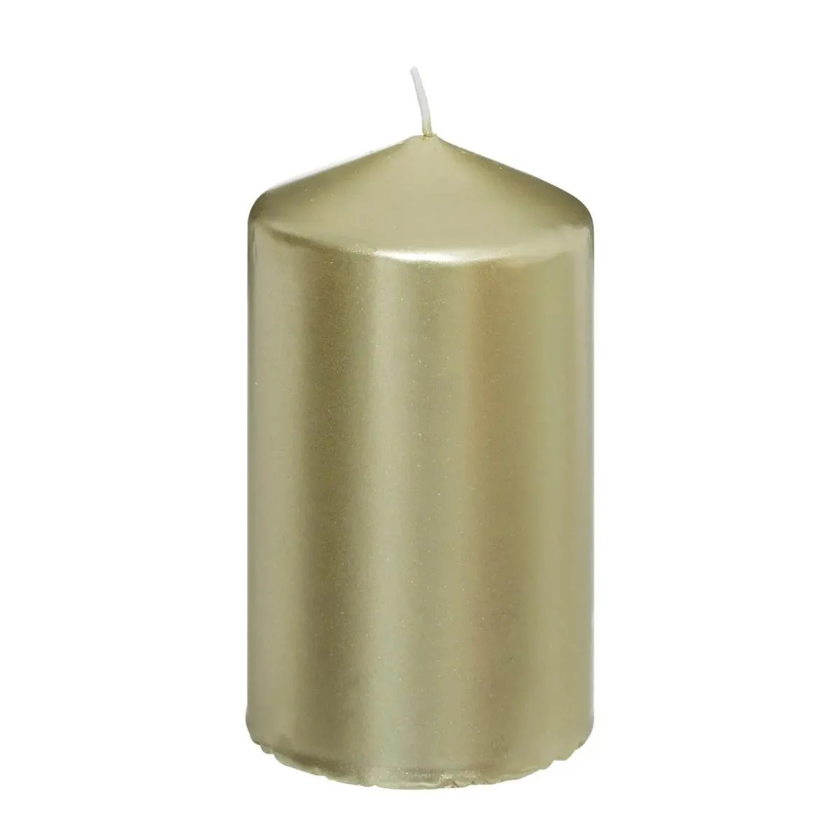Bougie Ronde 335g Satin Or - Feeric Lights & Christmas
