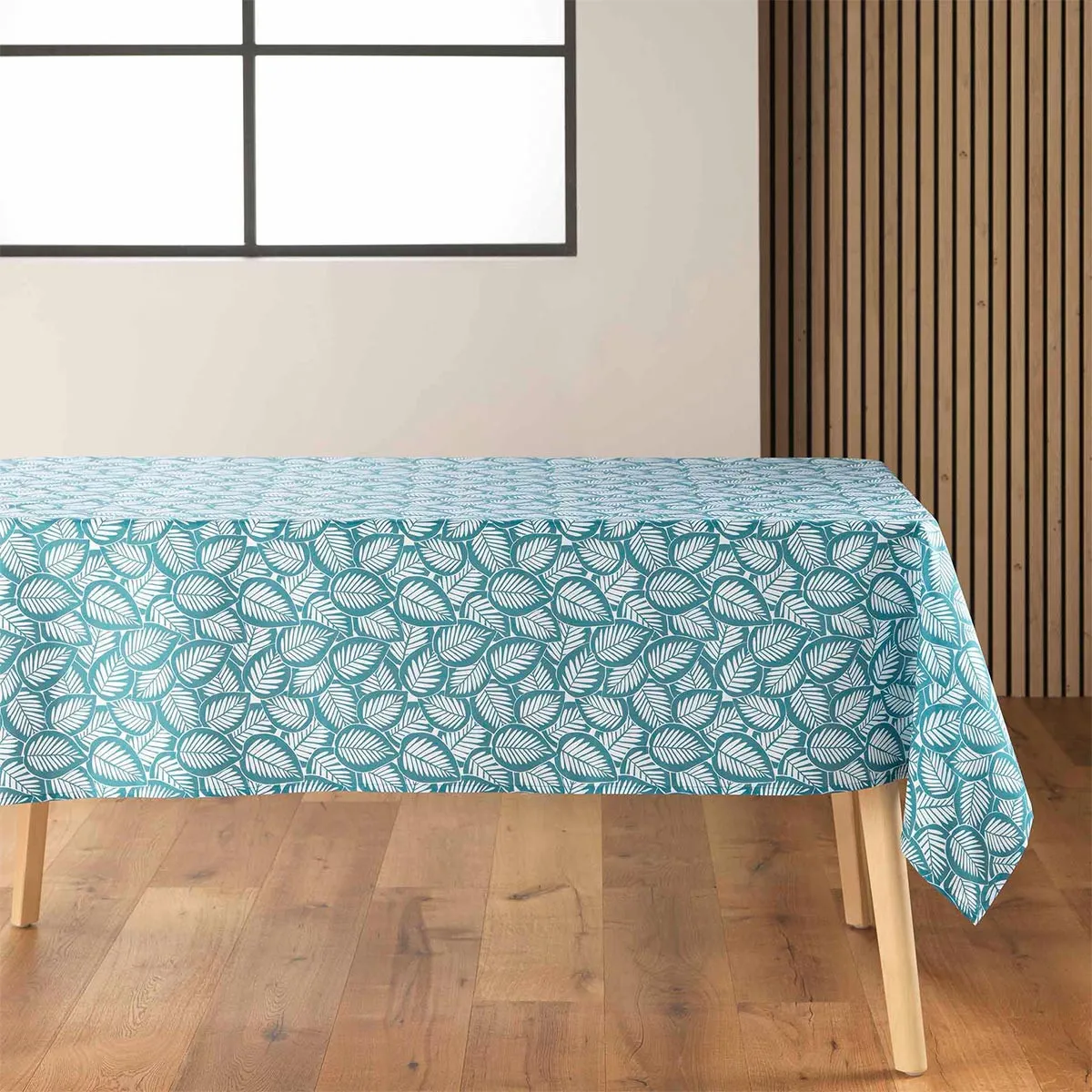 Nappe En Microfibre "divany" 140x240cm Bleu Pétrole