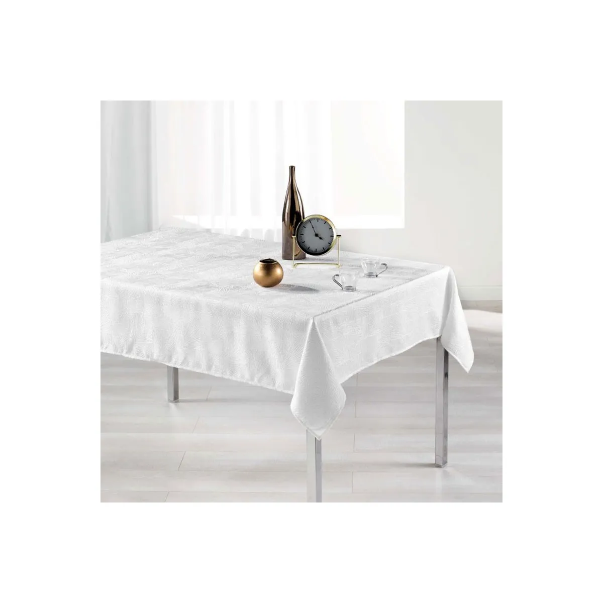 Nappe Rectangulaire "alisson" 140x300cm Blanc