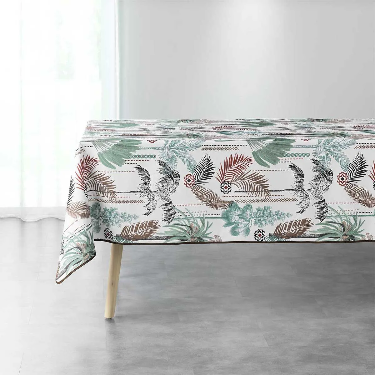 Nappe Imprimée "terra Nova" 150x240cm Multicolore