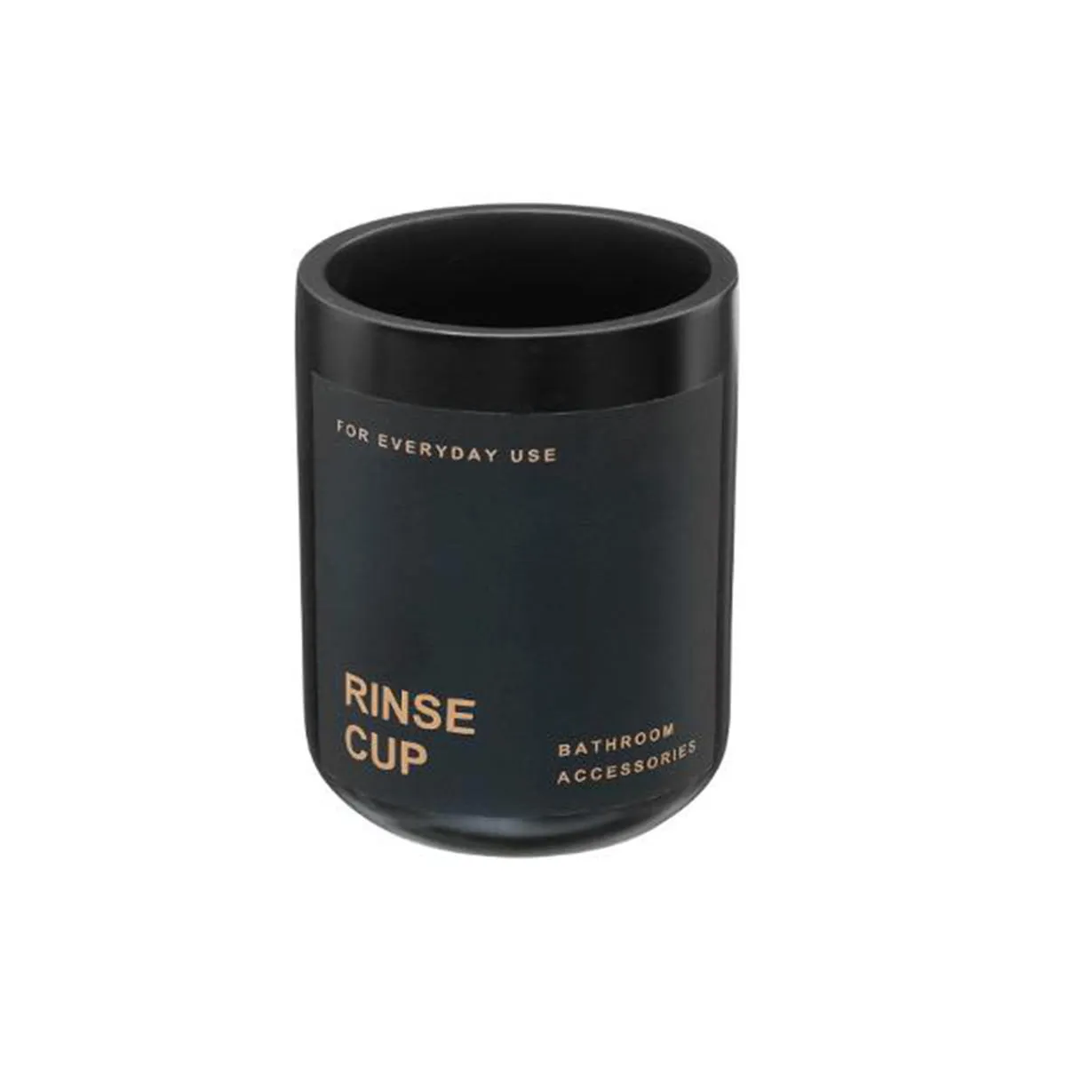 Gobelet de salle de bain design Black - Noir