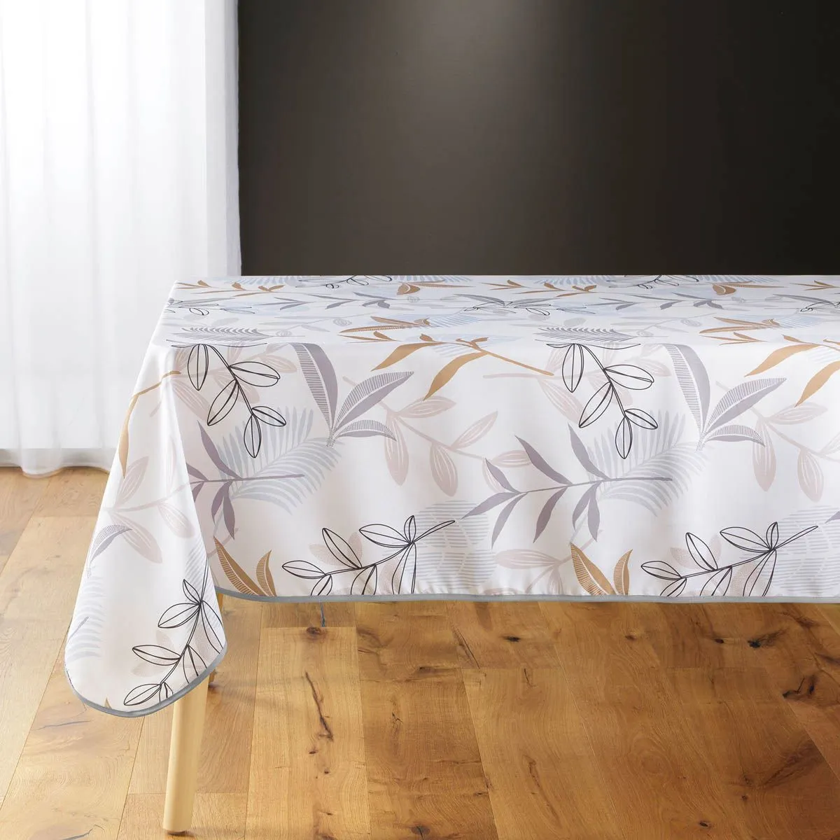 Nappe Imprimé "miraline" 150x240cm Blanc