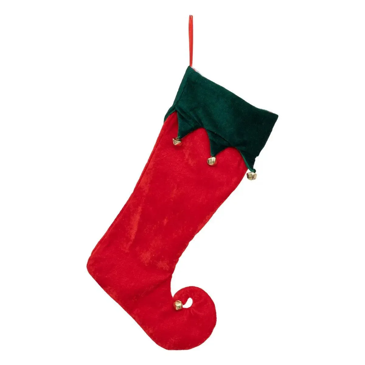 Botte De Lutin En Feutre Grand Modèle Avec Grelot H45cm - Feeric Lights & Christmas