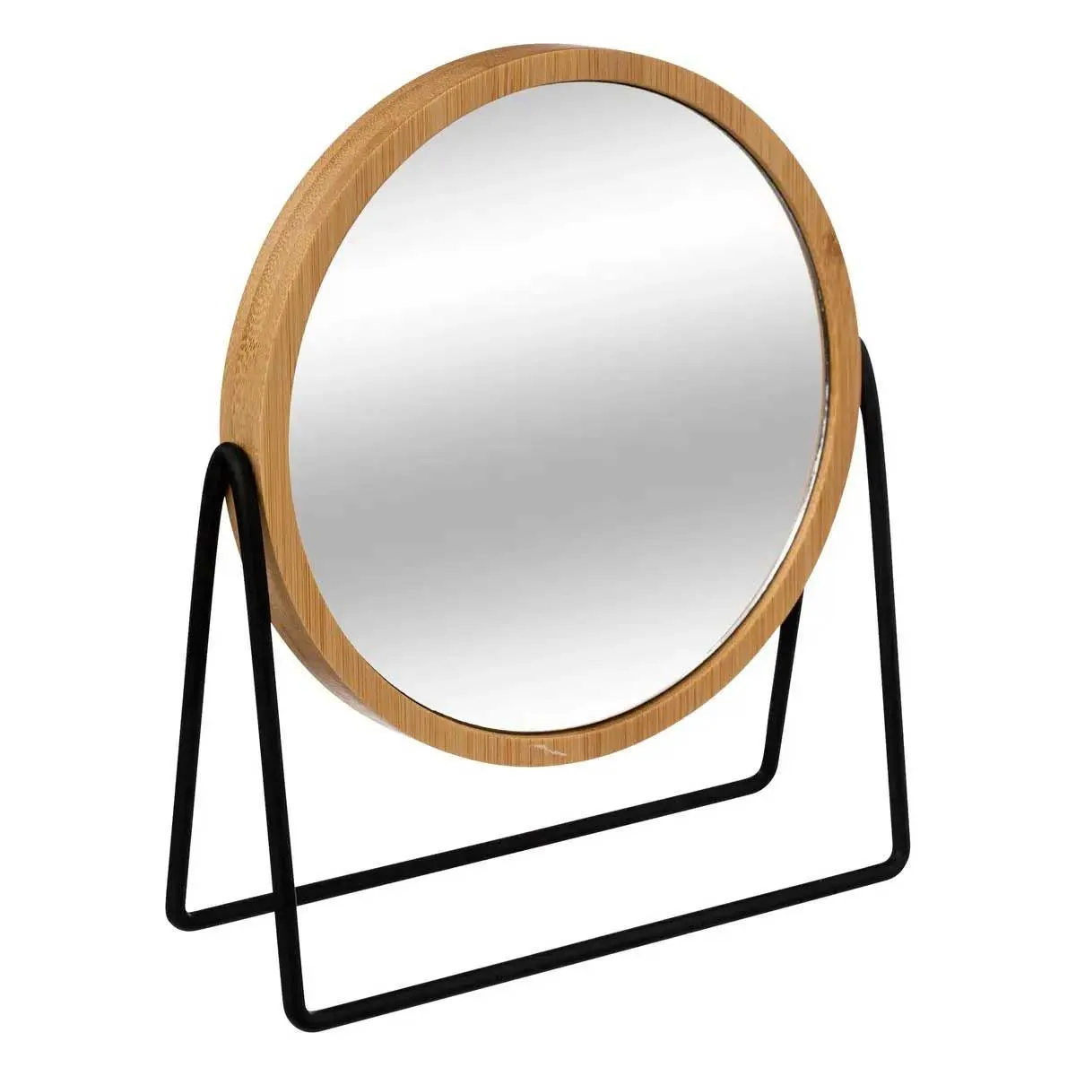 Miroir Balançoire Avec Pieds D22cm Bambou - 5five