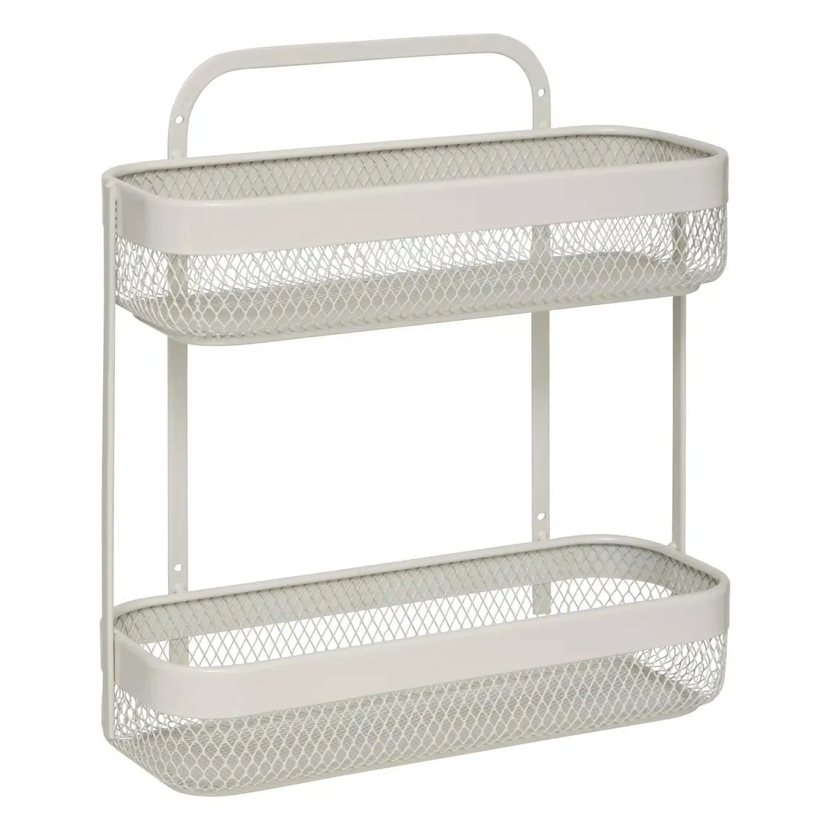 Étagère "mayaj" 2 Niveaux En Métal Beige - 5five