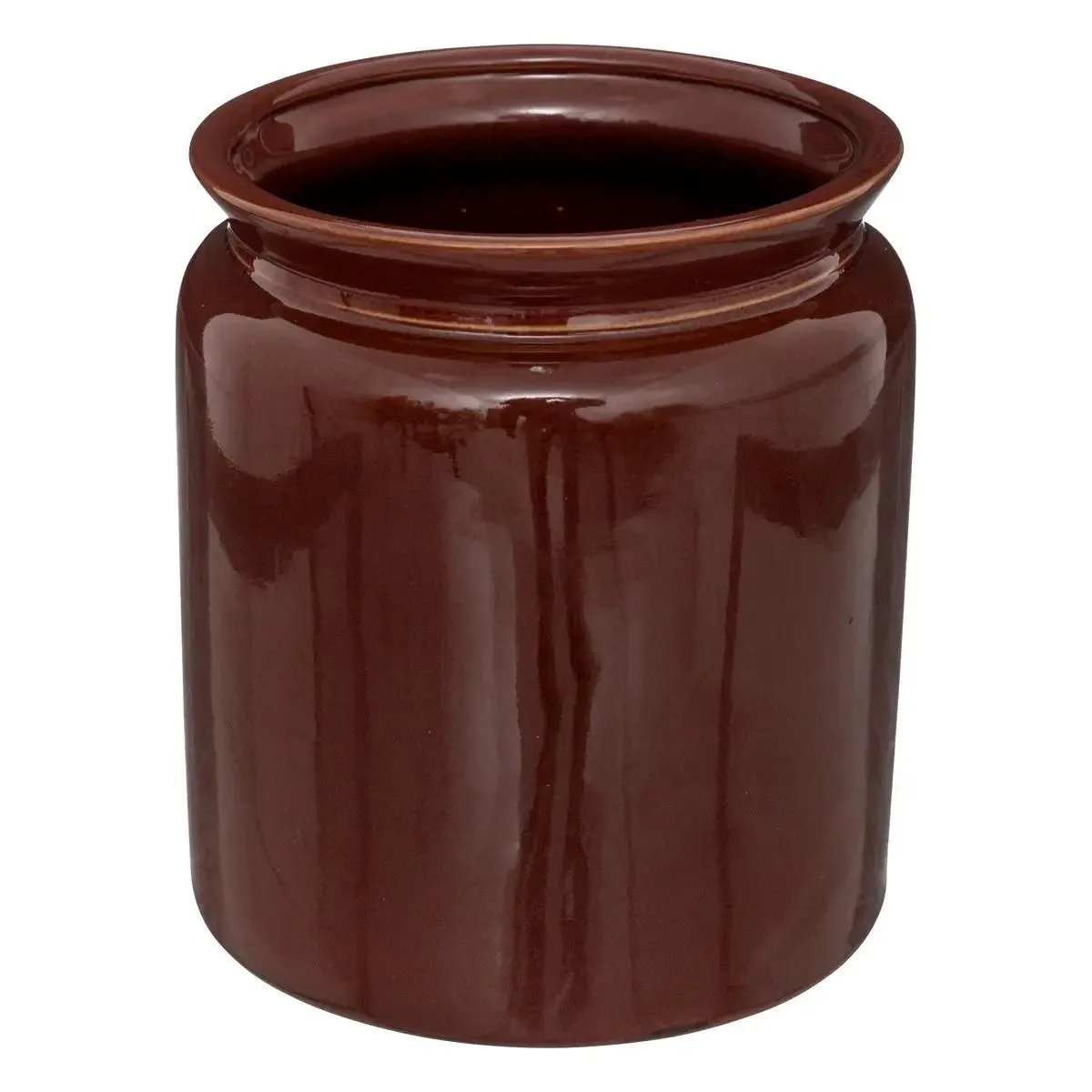 Pot Bota - céramique - marron - H18 - 5 cm - Atmosphera