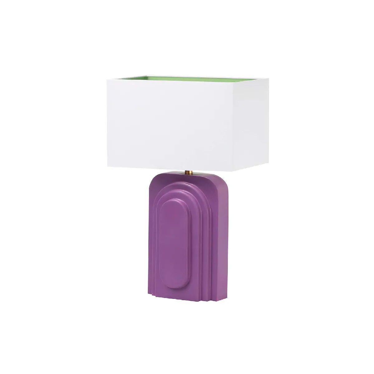 Lampe de table en polyrésine 33 x 23 x 41 cm