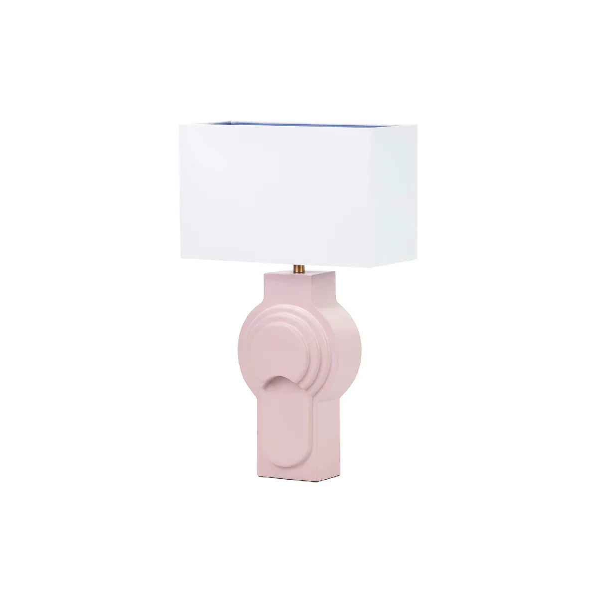 Lampe de table en polyrésine 36 x 36 x 61 cm
