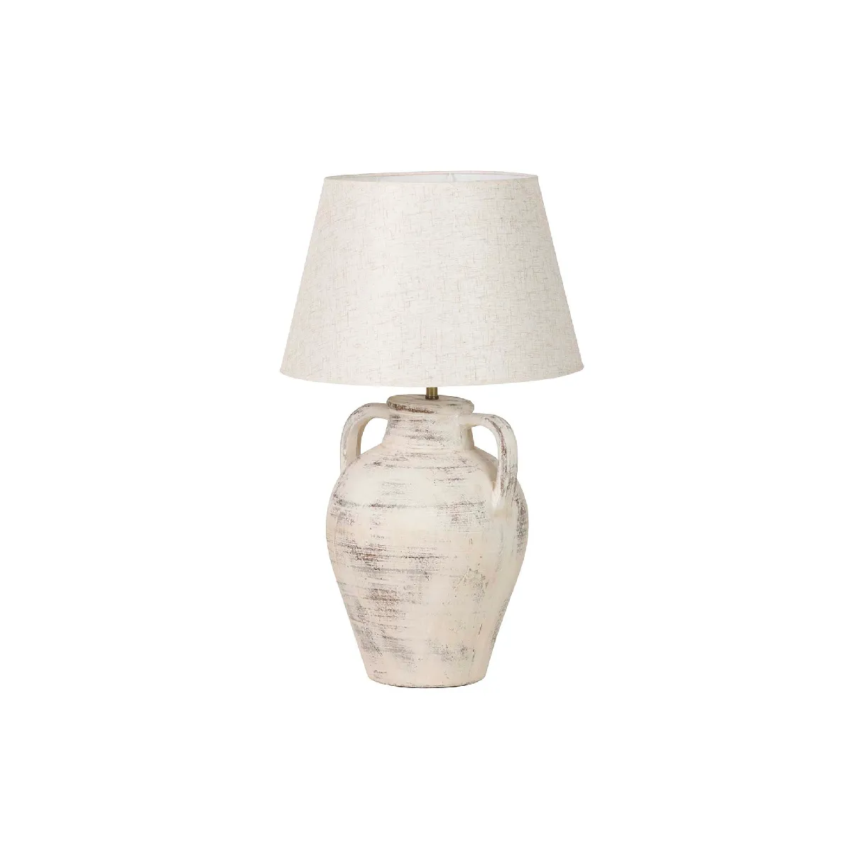 Lampe de table en céramique grise 40 x 40 x 65 cm