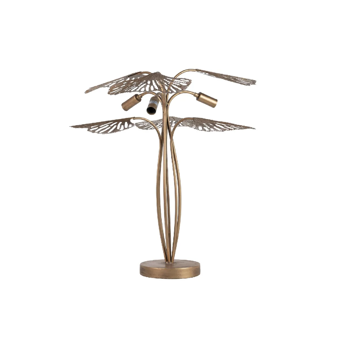 Lampe de table en métal doré 68 x 68 x 67 cm