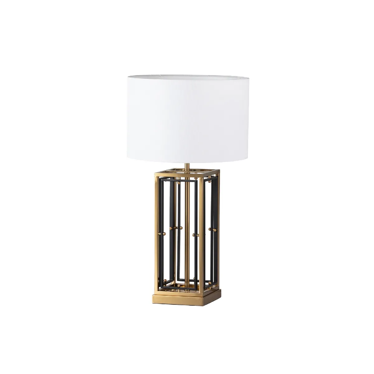 Lampe de table en métal Seoul 38 x 38 x 70 cm