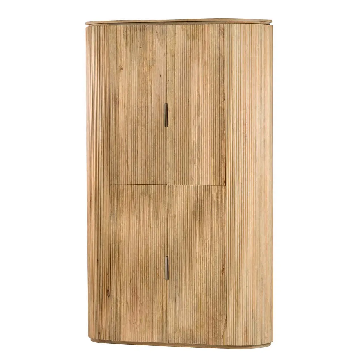 Meuble Myra en bois de manguier brun - 120 x 45 x 200 cm