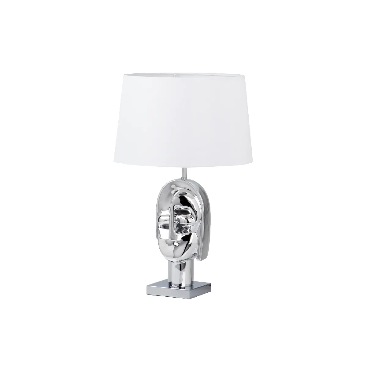 Lampe de table Lisbon en résine et métal 40 x 40 x 65 cm