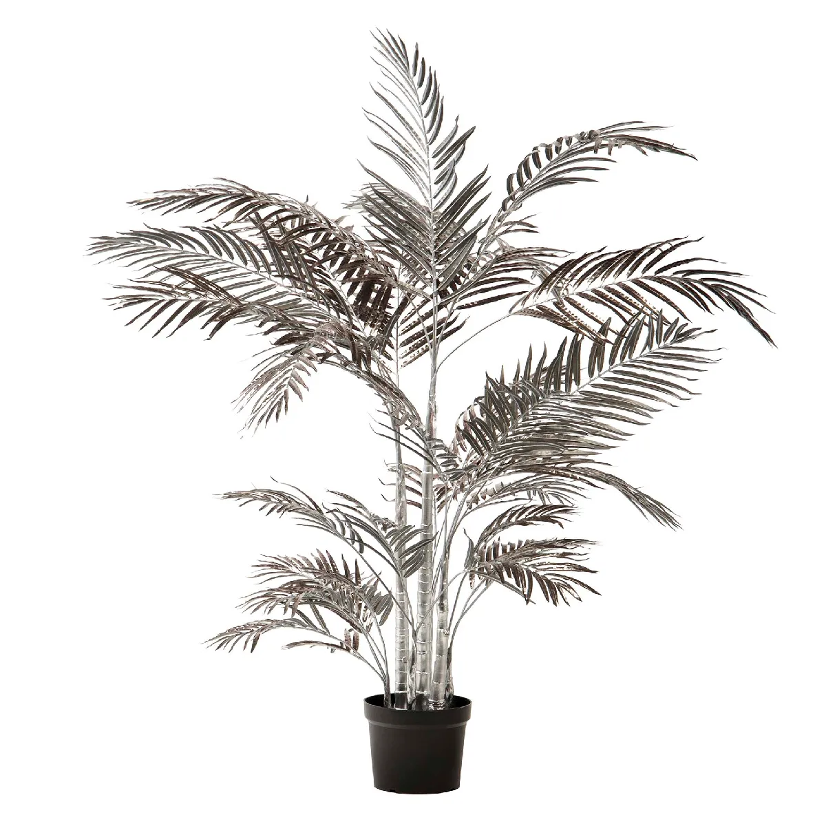 Palmier gris avec pot 75 x 45 x 135 cm