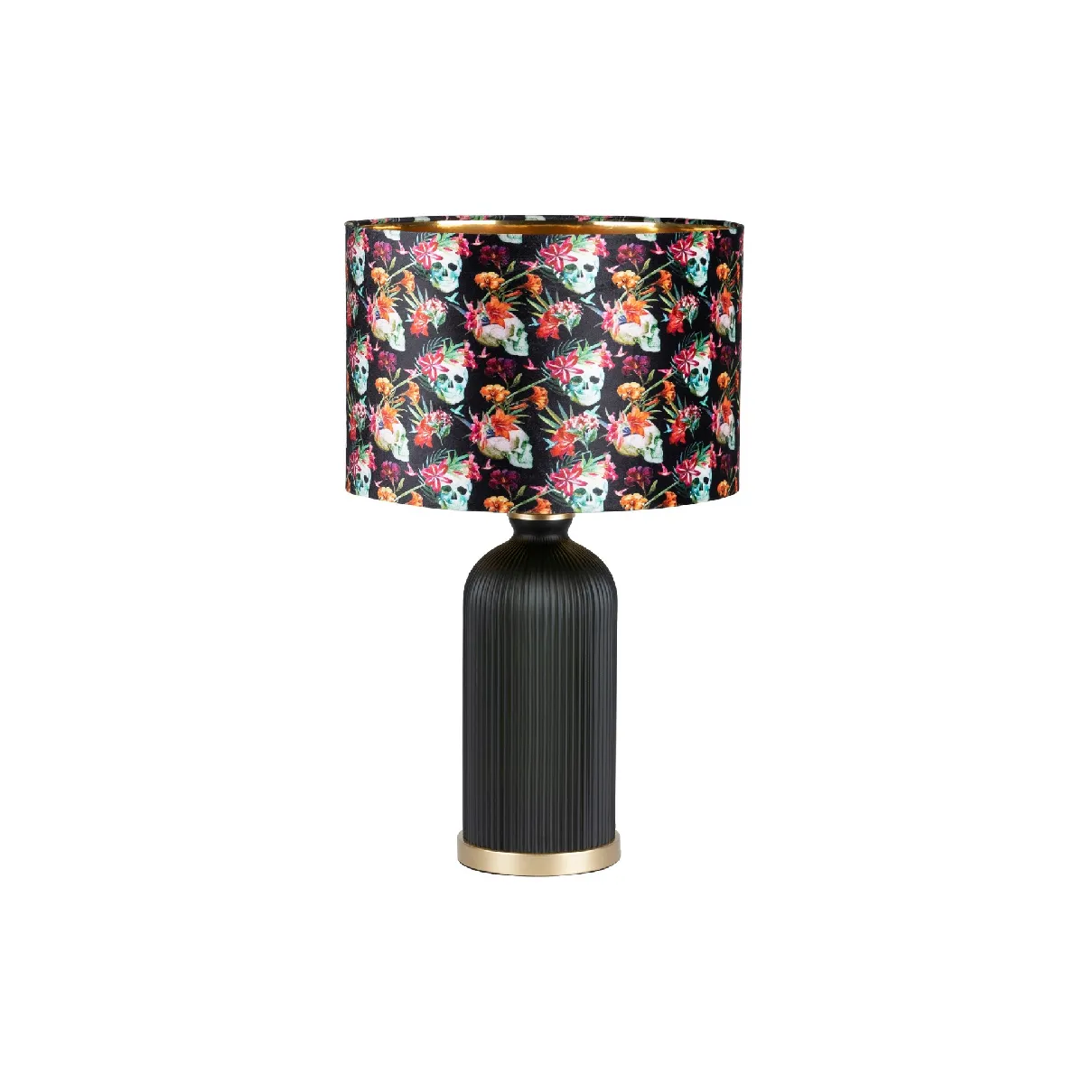 Lampe de table crânes de cristal 48 x 48 x 63 cm