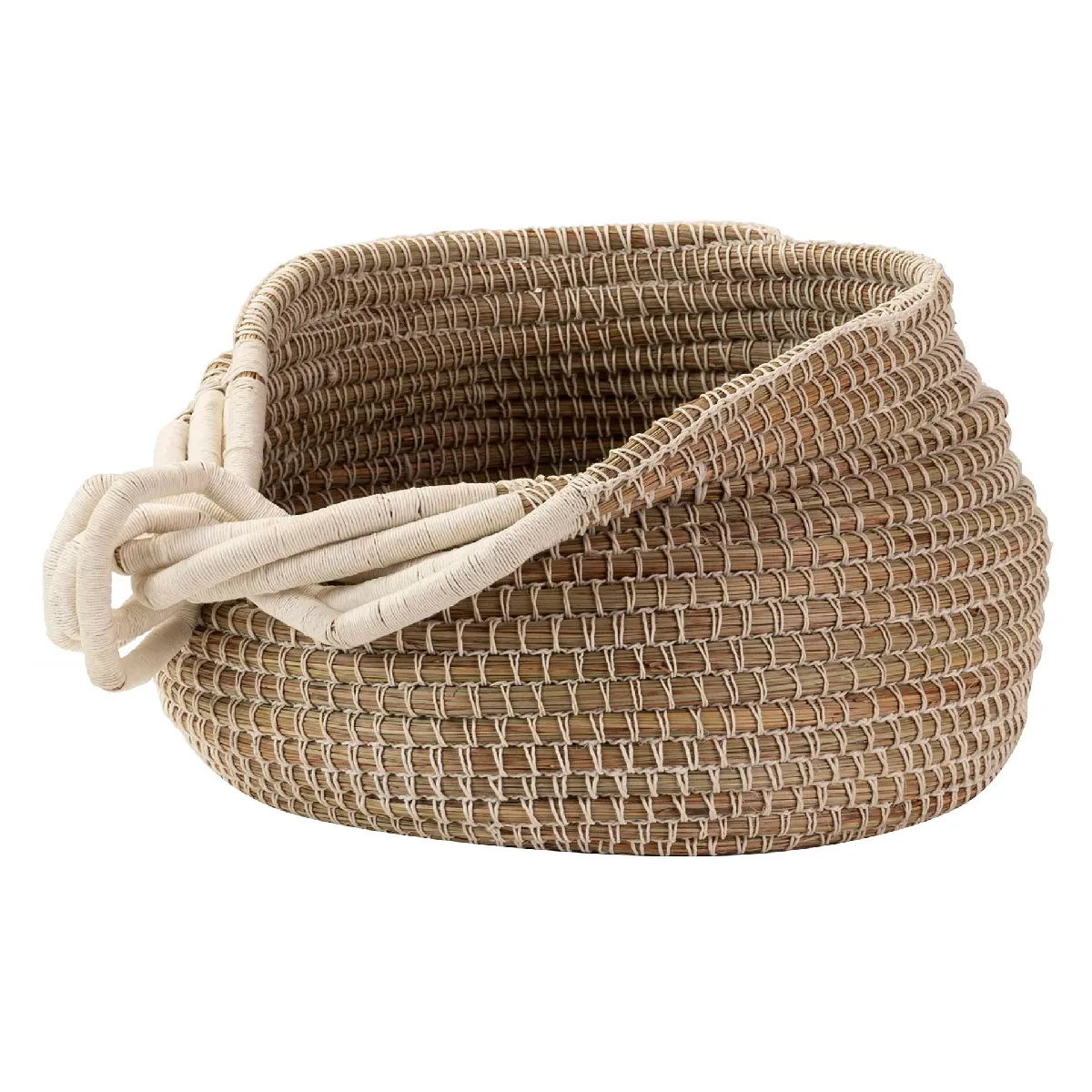 Panier en fibres naturelles 48 x 48 x 35 cm