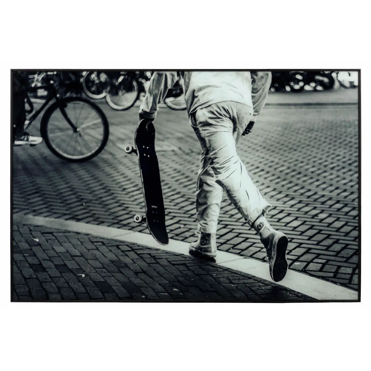 Tableau de skateboard en feuille de verre 150 x 3,6 x 100 cm