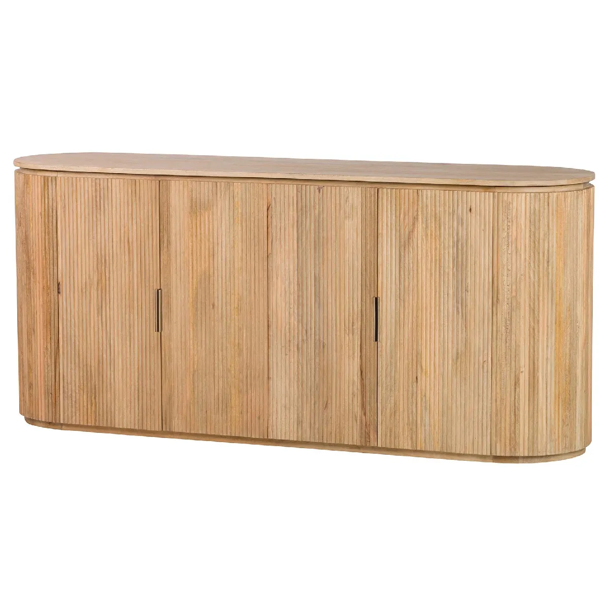 Buffet Myra en bois de manguier brun - 180 x 45 x 80 cm