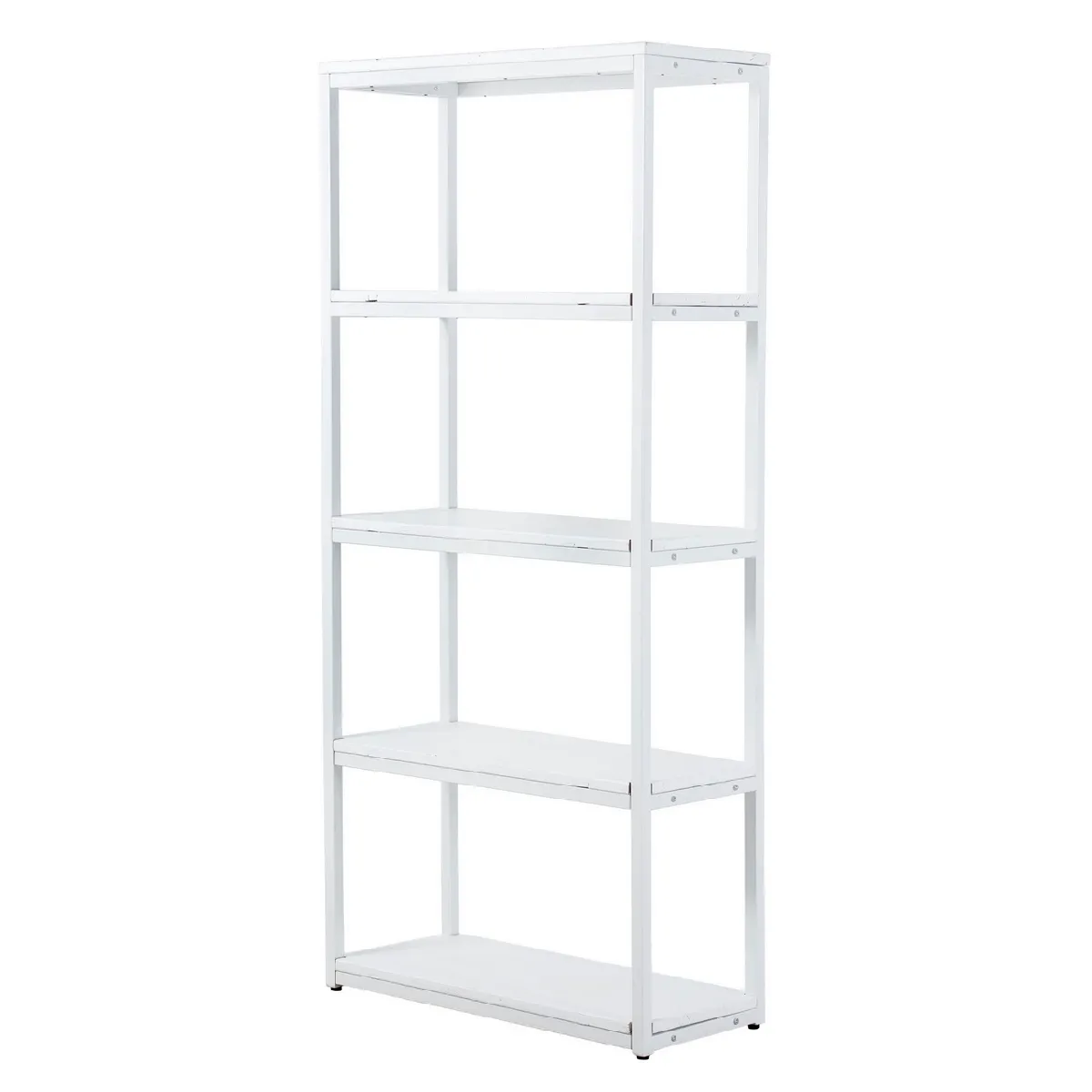Bibliothèque Nashville en bois et métal - 90 x 40 x 200 cm