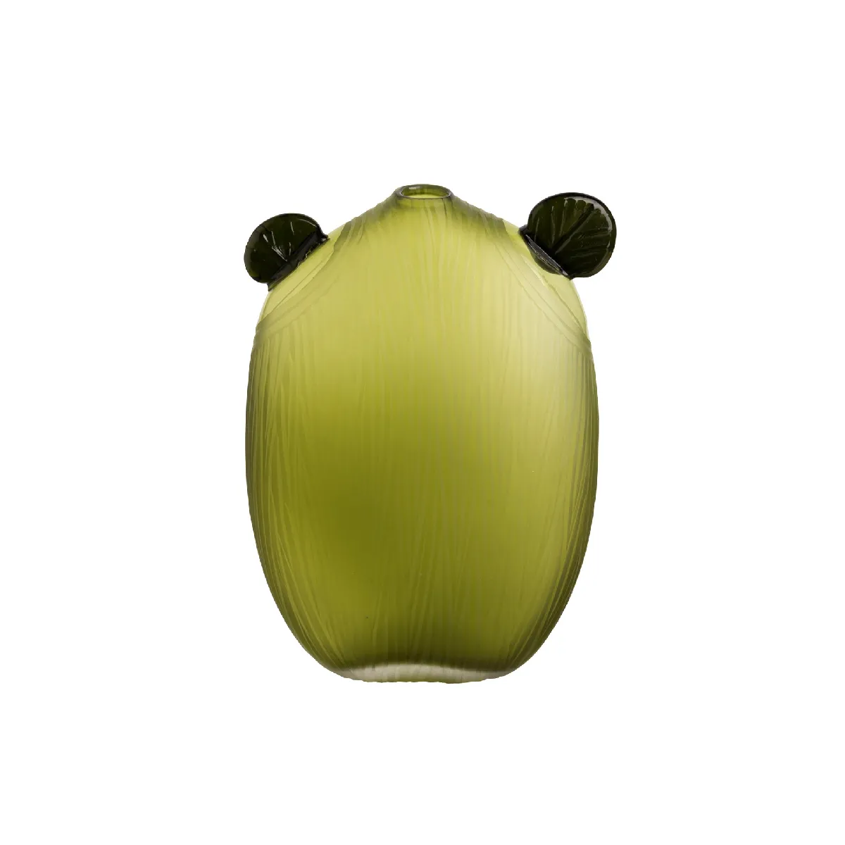 Vase décoratif en verre 20 x 9 x 28 cm