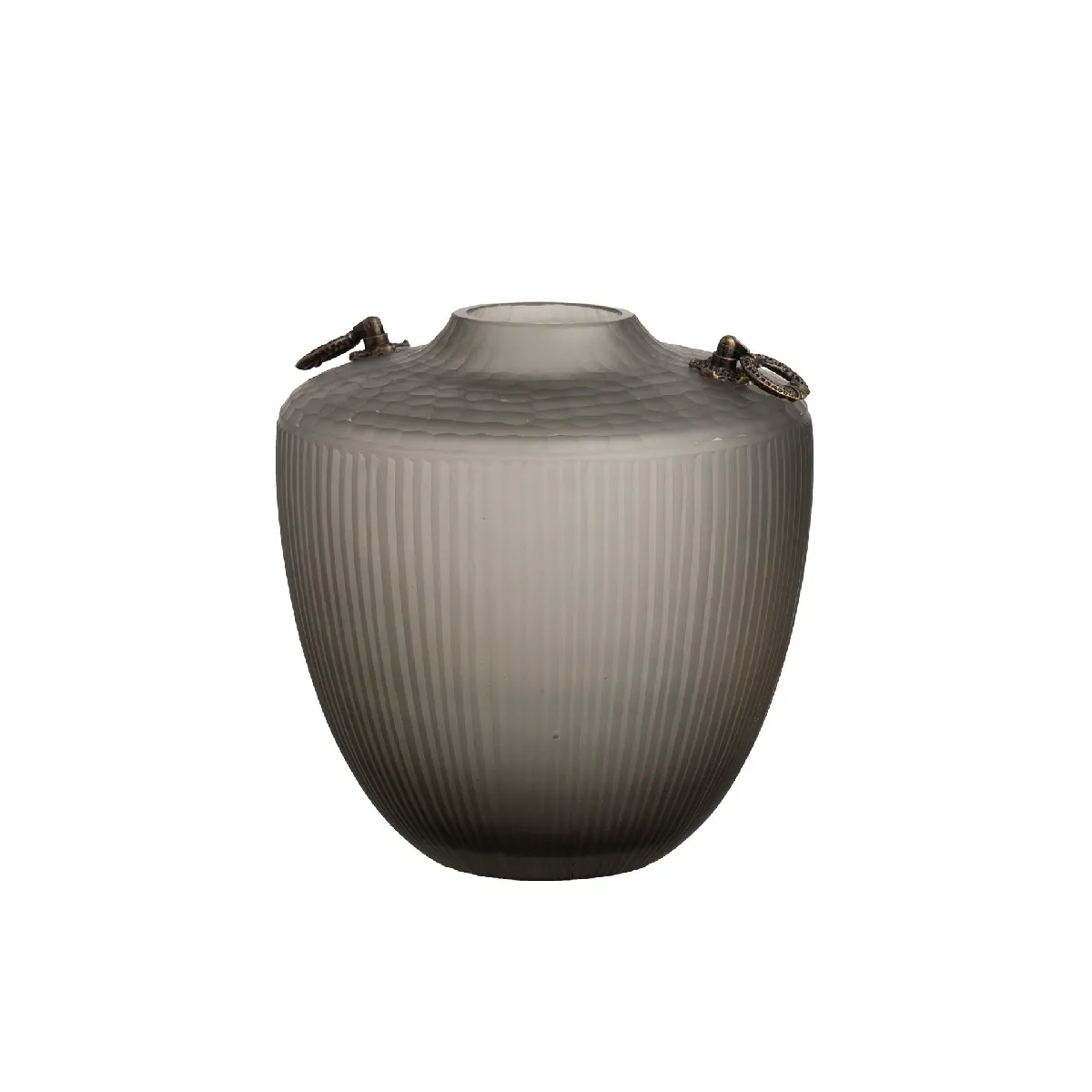 Vase décoratif en verre 23 x 23 x 23 cm