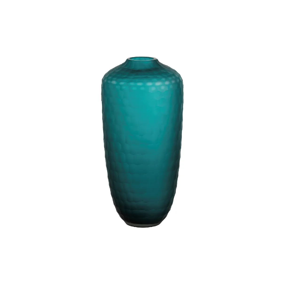 Vase décoratif en verre 17 x 17 x 36 cm