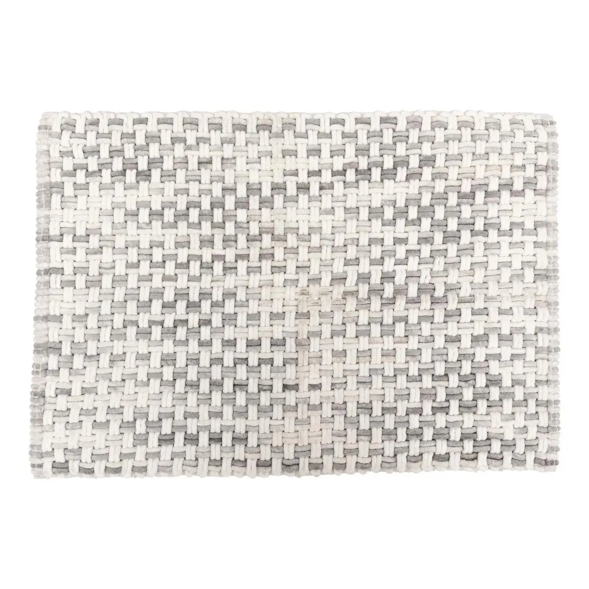 Tapis Tressé Gris 50x75cm - 5five