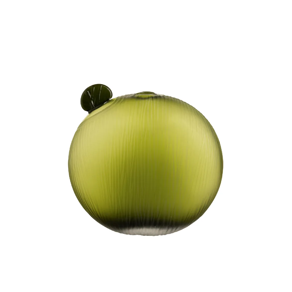 Vase décoratif en verre 24 x 9 x 24 cm