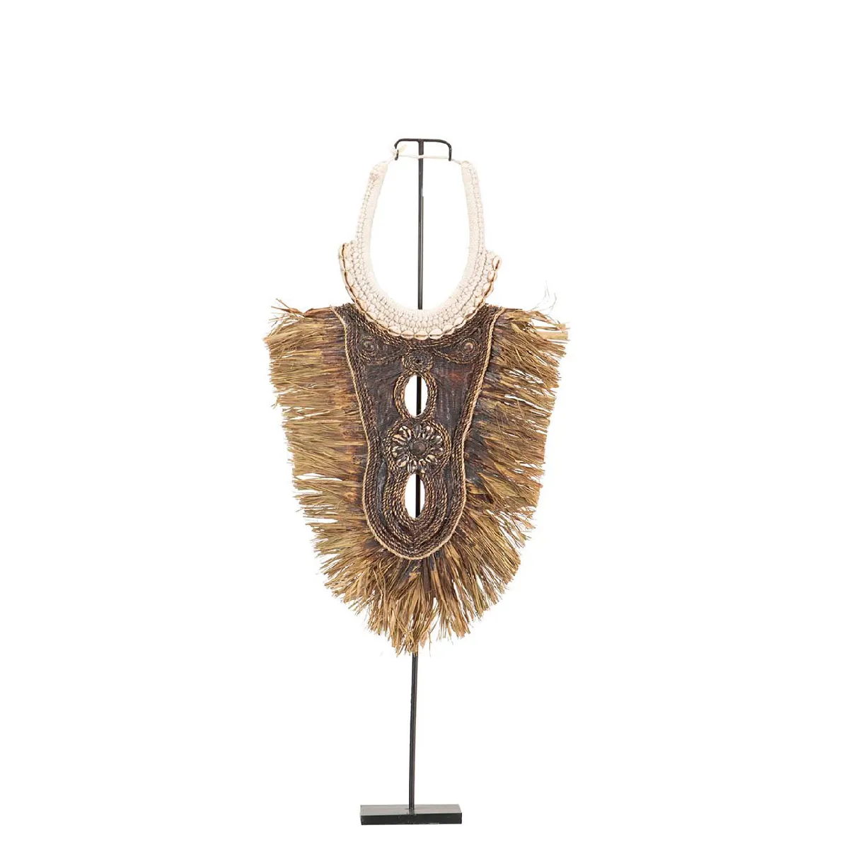 Figurine en liège et bois naturel 40 x 12 x 82 cm