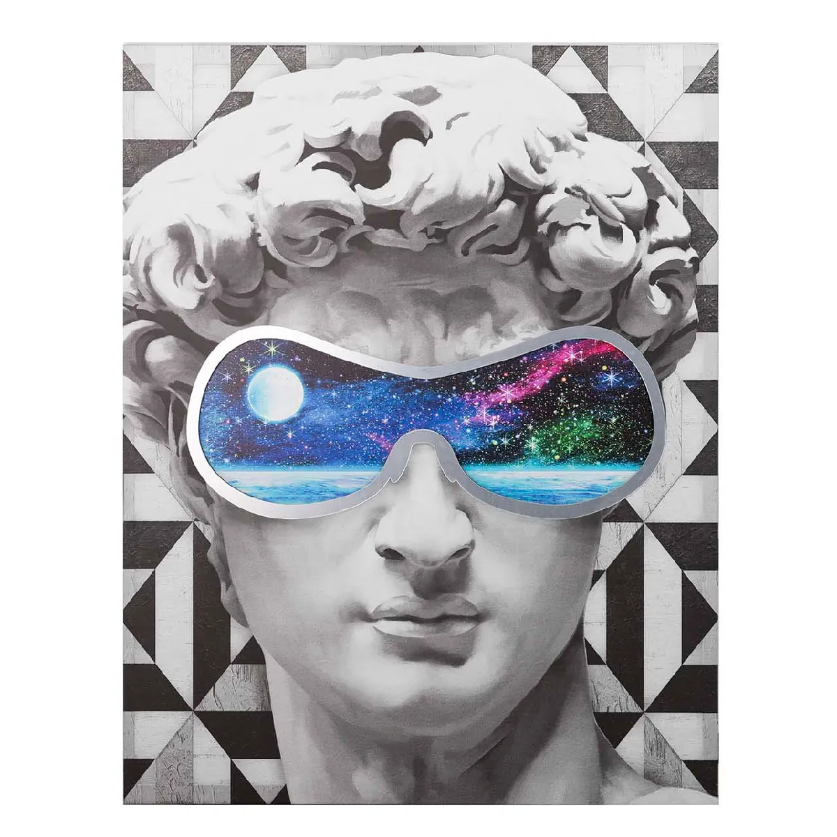 Tableau des lunettes David Galaxy 117 x 3 x 147 cm