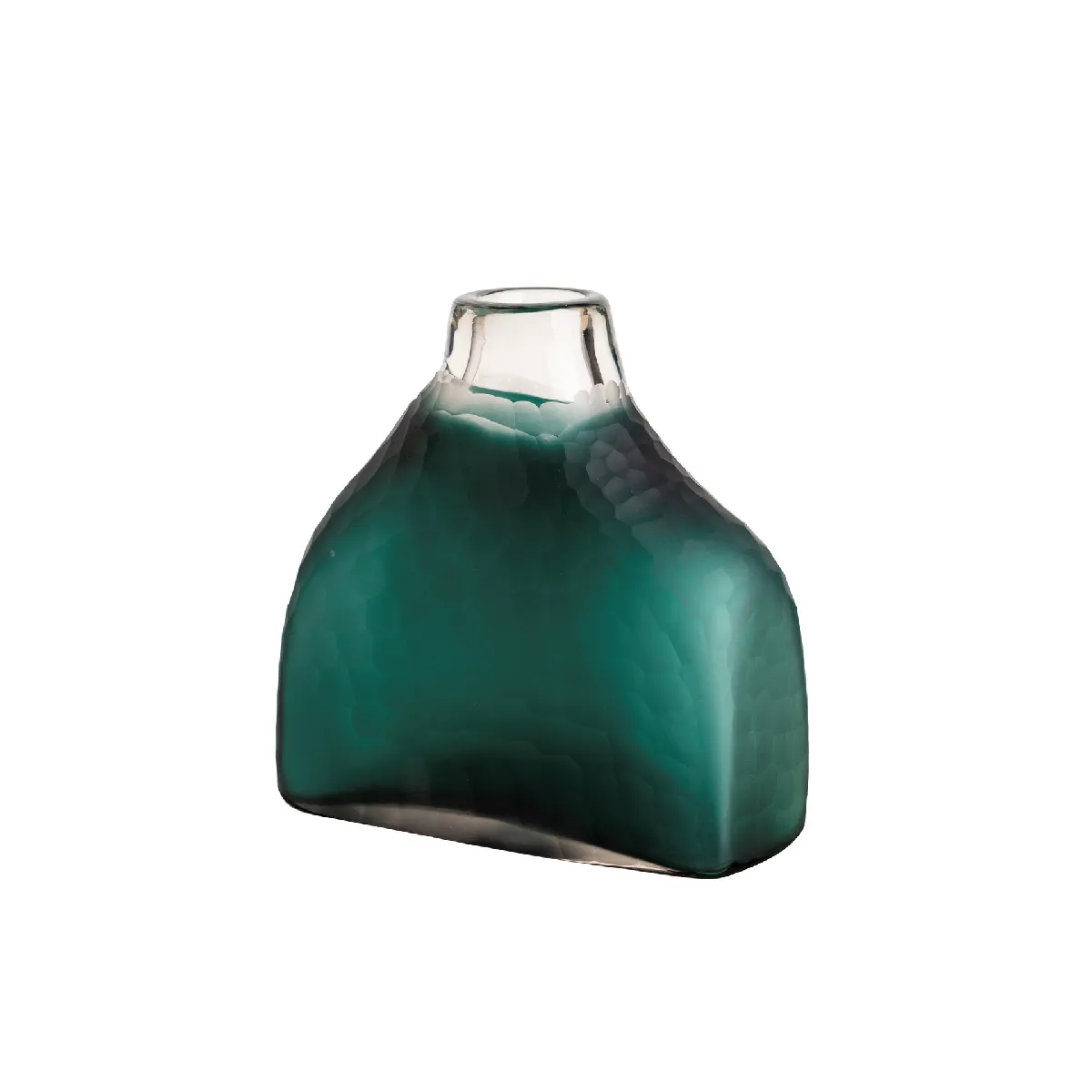 Vase décoratif en verre 25 x 10 x 26 cm