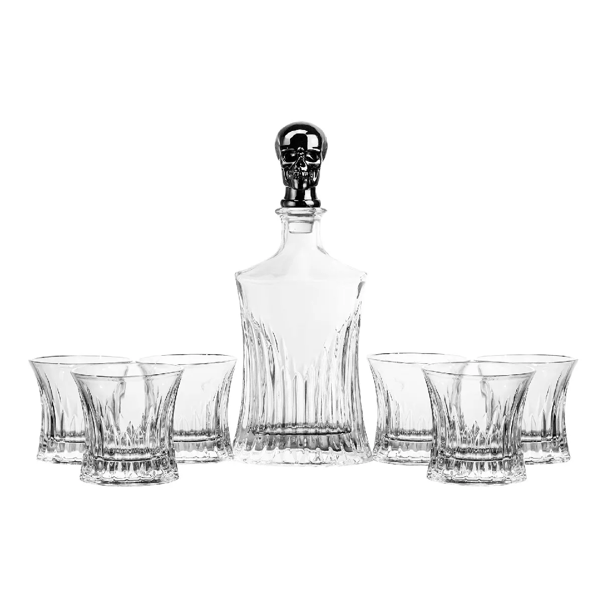 Coffret de 7 verres à whisky, 700 ml