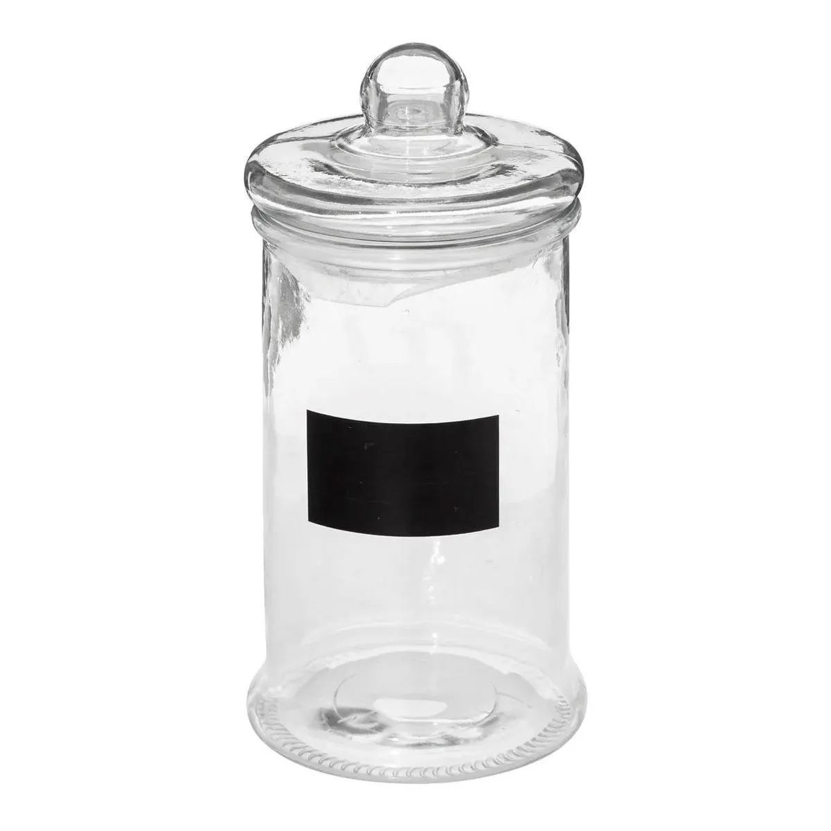Bocal en Verre avec Ardoise 1,6L