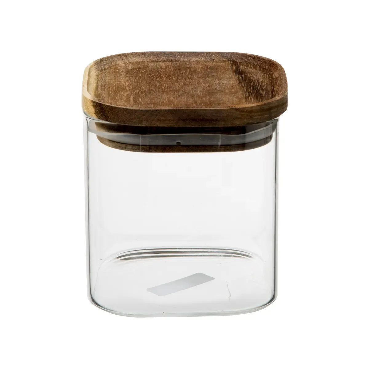 Bocal Verre Couvercle Acacia "hermet" 0,6l - 5five