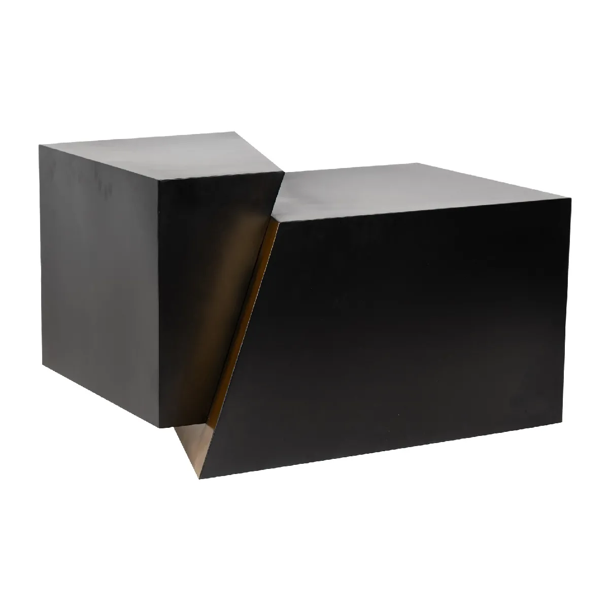 Table basse Victoria en fer forgé - 79 x 58 x 47 cm