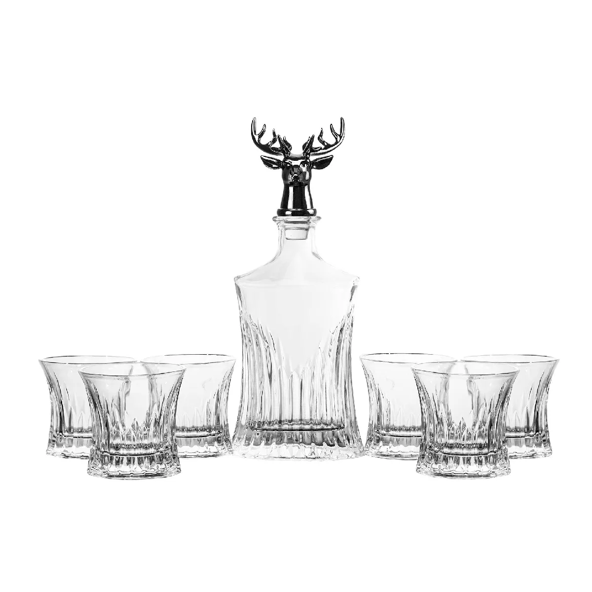 Coffret de 7 verres à whisky, 700 ml