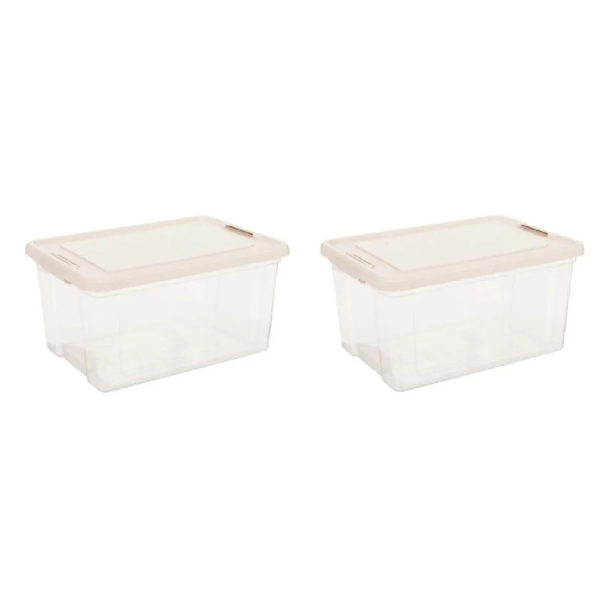2 Boîtes De Rangement "tide'n'box" 30l - 5five
