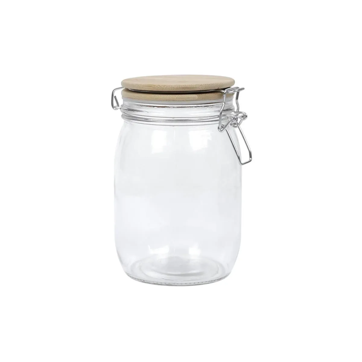Bocal De Conservation - Cook Concept - Éco-responsable - Transparent - Bouchon En Bois