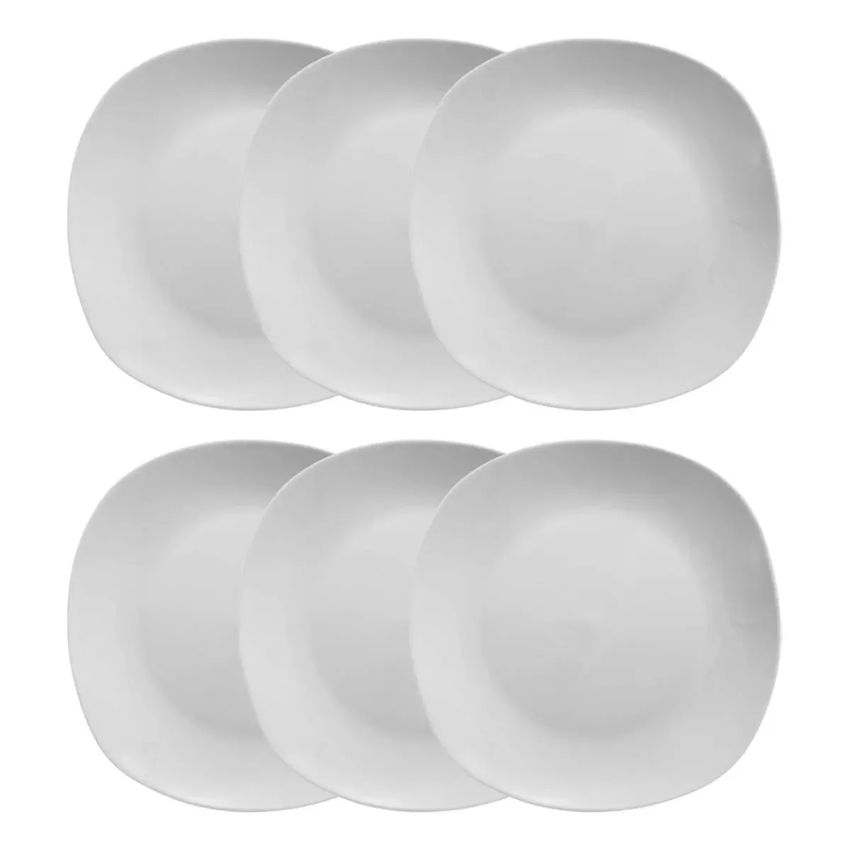 Lot De 6 Assiettes À Dessert Plaza L20.5 - Sg Secret De Gourmet